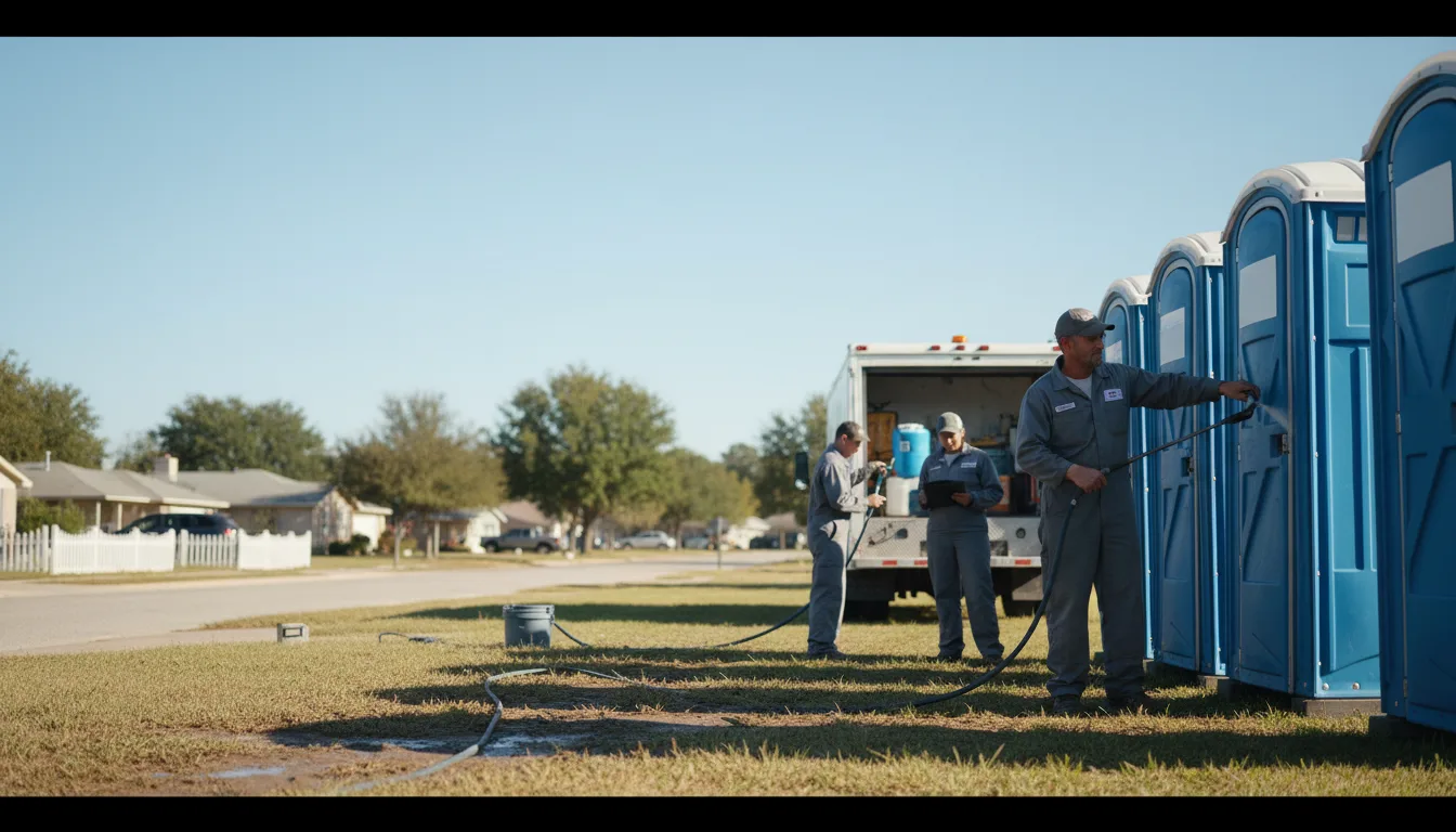 Long-Term Portable Toilet Rental in Concord, NC near me